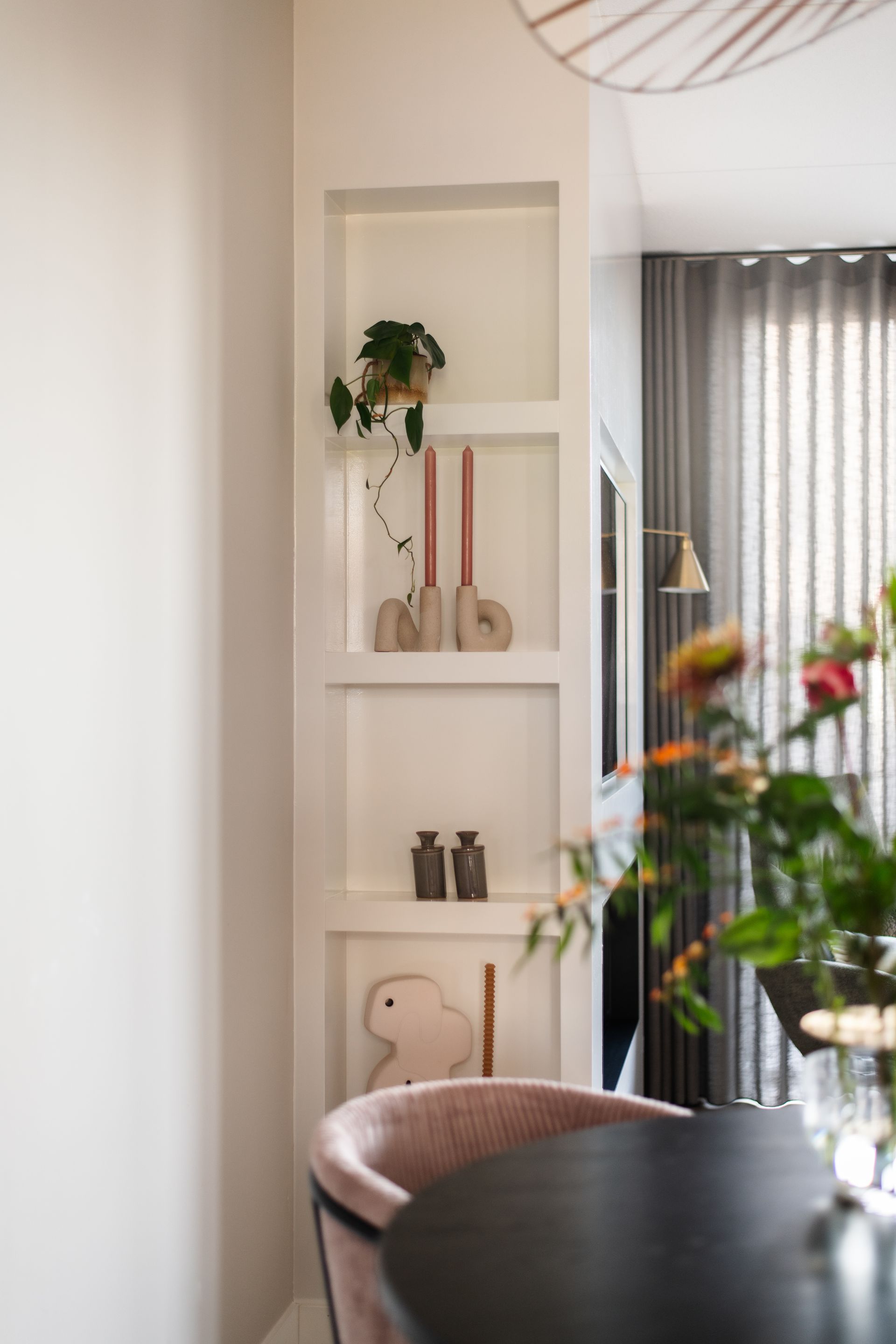 Keuken interieurontwerp in nieuwbouwwoning Zwolle
